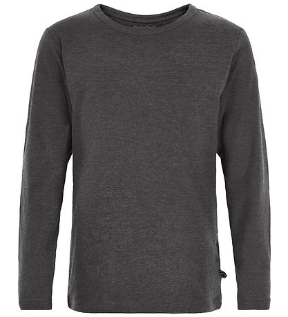 Minymo Blouse - 2-Pack - Charcoal Grey/Army Minymo Blouse - 2-Pack - Charcoal Grey/Army