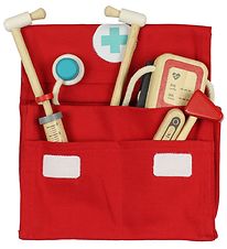 Ensemble de Jeu PlanToys - Bois - Sac de Docteur Ensemble de Jeu PlanToys - Bois - Sac de Docteur