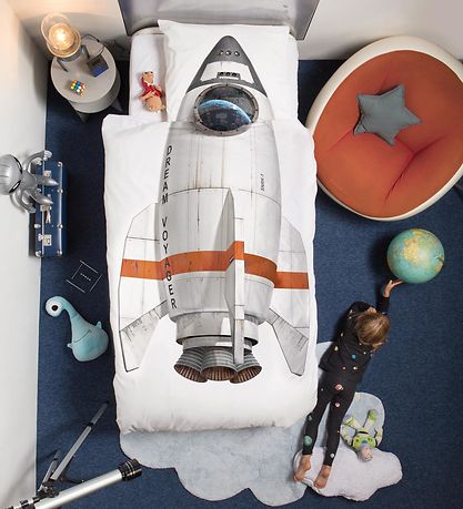 Snurk Duvet Cover - Junior - Rocket Snurk Duvet Cover - Junior - Rocket
