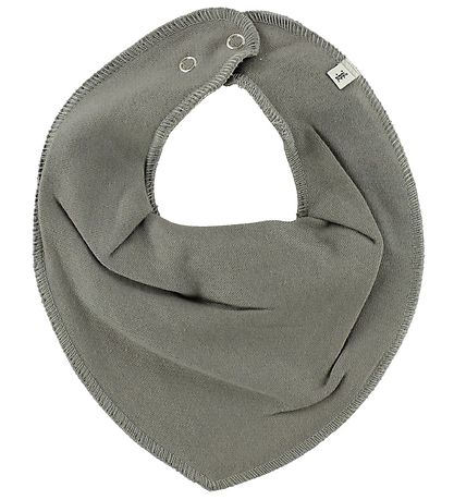 Pippi Baby Teething Bib - Pointy - Grey Pippi Baby Teething Bib - Pointy - Grey
