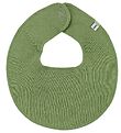 Pippi Baby Teething Bib - Round - Dusty Green