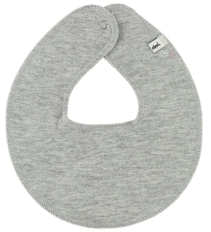 Runde hagesmække - bland selv - Runde hagesmække - bland selv / Grey melange / m