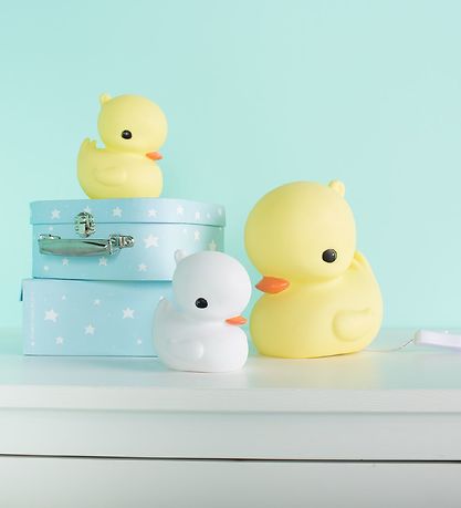 A Little Lovely Company Minilampe - And - 12 cm - Hvid