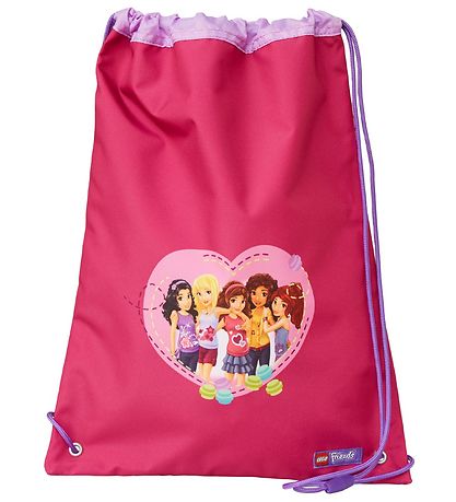 LEGO® Skoletaskesæt - LWOutbag Deluxe - Friends - Confetti LEGO® Skoletaskesæt - LWOutbag Deluxe - Friends - Confetti