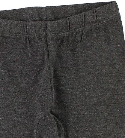 Minymo Leggings - Bambus - Koksgrå