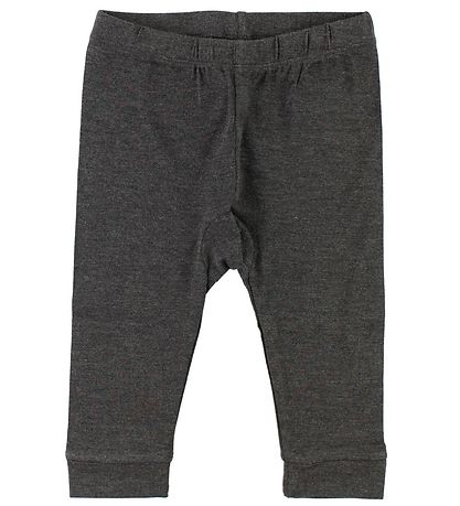 Minymo Leggings - Bambus - Koksgrå