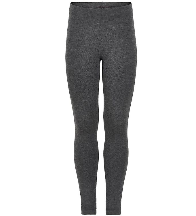 Minymo Leggings - Bambus - Koksgrå