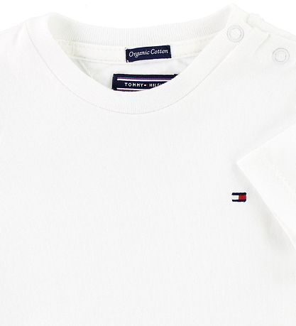 Tommy Hilfiger T-shirt - Hvid Tommy Hilfiger T-shirt - Hvid