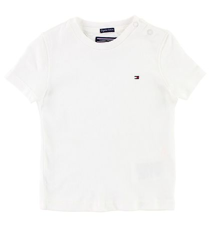 Tommy Hilfiger T-shirt - Hvid Tommy Hilfiger T-shirt - Hvid