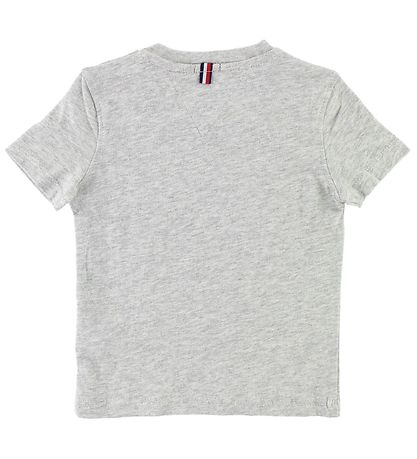 T-Shirt Tommy Hilfiger - Gris Chiné T-Shirt Tommy Hilfiger - Gris Chiné