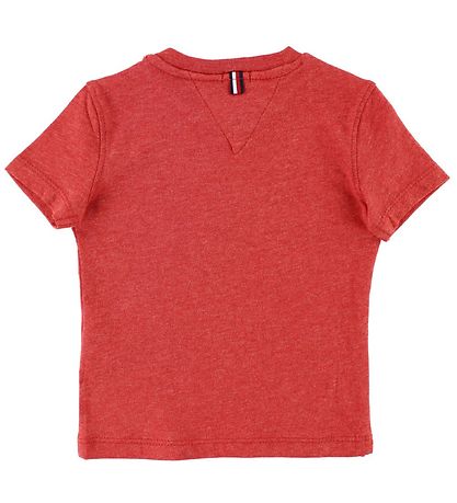 Tommy Hilfiger T-Shirt - De rode maaltijdschotel Tommy Hilfiger T-Shirt - De rode maaltijdschotel