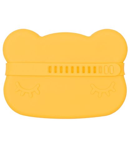 We Might Be Tiny Snackboks - Bjørn - Silikone - Gul