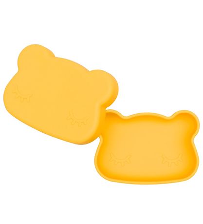 We Might Be Tiny Snackboks - Bjørn - Silikone - Gul
