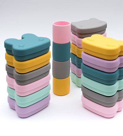 We Might Be Tiny Snackboks - Kat - Silikone - Lyserød