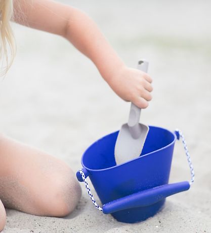 Scrunch Bucket - Silicone - 13 cm - Dark Blue Scrunch Bucket - Silicone - 13 cm - Dark Blue