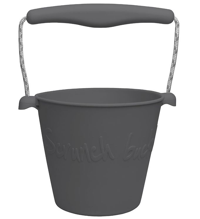 Scrunch silikone spand i antracitgrå - 1,5L