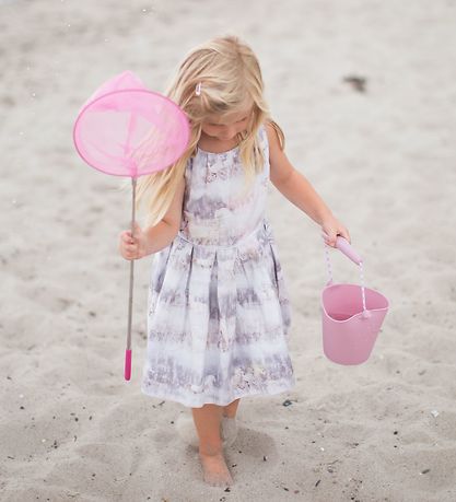 Scrunch Spand - Silikone - 13 cm - Lyserød