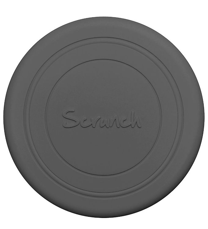 Scrunch Frisbee - Silikone - Ø18 cm - Mørkegrå
