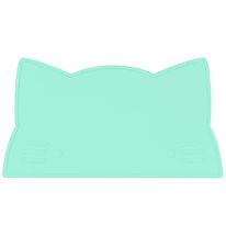 We Might Be Tiny Placemat - Cat - Silicone - Mint We Might Be Tiny Placemat - Cat - Silicone - Mint