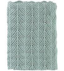 Nørgaard Madsens Filt - Stickat - 75x100 cm - Dammblå Nørgaard Madsens Filt - Stickat - 75x100 cm - Dammblå