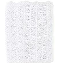 Nørgaard Madsens Filt - Stickat - 75x100 - Vit Nørgaard Madsens Filt - Stickat - 75x100 - Vit