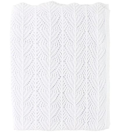 Nørgaard Madsens Blanket - Knitted - 75x100 - White
