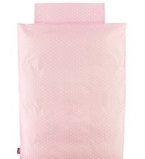 Nørgaard Madsens Sengetøj - Baby - Lyserød m. Stjerner