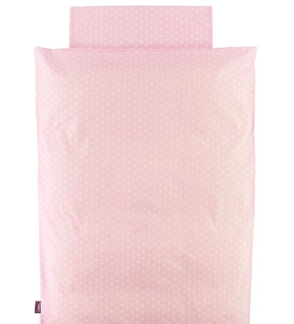 Nørgaard Madsens Sengetøj - Baby - Lyserød m. Stjerner