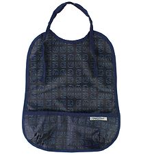 Smallstuff Hagesmæk m. Lomme - Stor - Navy m. Elefanter Smallstuff Hagesmæk m. Lomme - Stor - Navy m. Elefanter