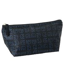 Smallstuff Toilettaske - Lille - Navy m. Elefanter