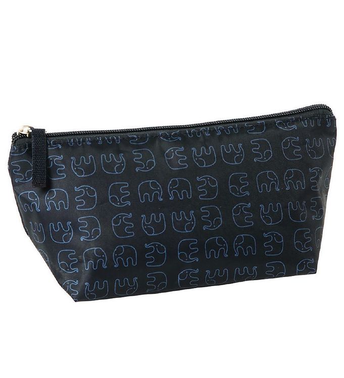 Smallstuff Toilettaske - Lille - Navy m. Elefanter