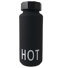 Design Letters Termoflaske - 500 ml - Sort Design Letters Termoflaske - 500 ml - Sort