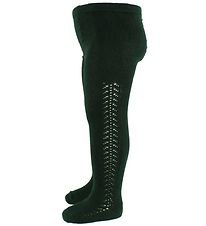 Collants av. Pointelle Condor - Vert Bouteille Collants av. Pointelle Condor - Vert Bouteille