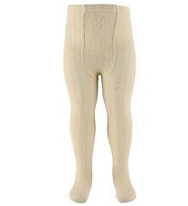 Condor Strømpebukser - Rib - Beige