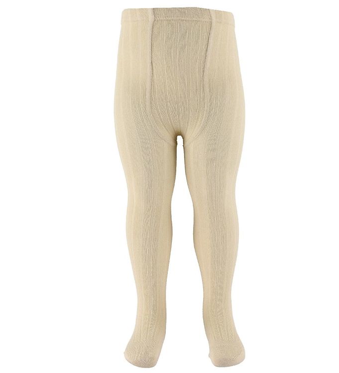 Condor Strømpebukser - Rib - Beige