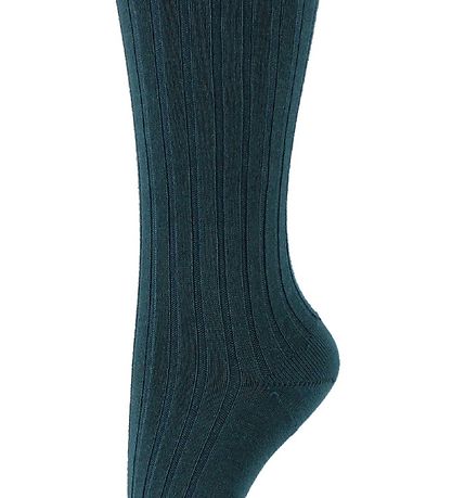 Condor Knee-High Socks - Rib - Petrol Condor Knee-High Socks - Rib - Petrol