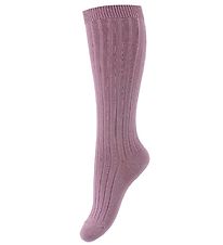 Chaussettes Hautes Condor - Rib - Lavande Chaussettes Hautes Condor - Rib - Lavande