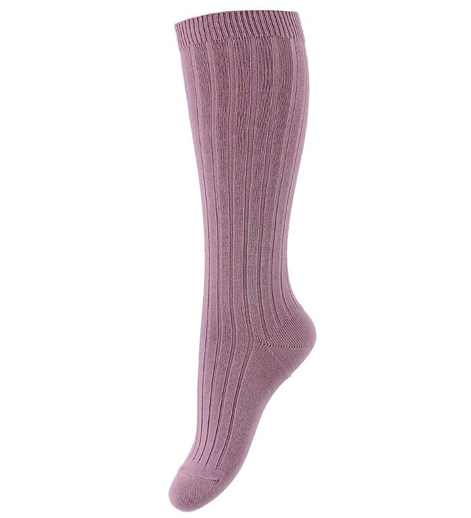 Condor Knæstrømper - Rib - Lavendel