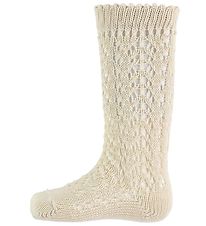 Condor Knæstrømper - Strik - Beige Condor Knæstrømper - Strik - Beige
