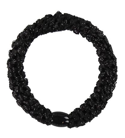 Elastique à Cheveux Kknekki - Noir Brillant Elastique à Cheveux Kknekki - Noir Brillant
