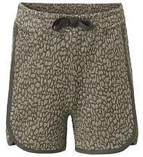Rosemunde Shorts - Olivengrøn m. Guld