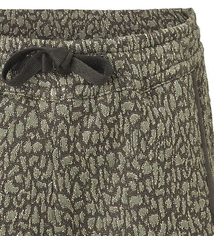 Rosemunde Shorts - Olivengrøn m. Guld Rosemunde Shorts - Olivengrøn m. Guld