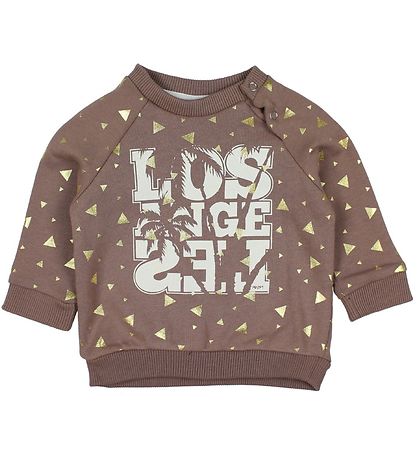 Petit by Sofie Schnoor Sweatshirt - Dusty Paars m. Goud Petit by Sofie Schnoor Sweatshirt - Dusty Paars m. Goud