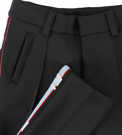 Fendi Kids Bukser - Sort m. Striber Fendi Kids Bukser - Sort m. Striber