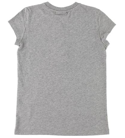 Fendi Kids T-shirt - Gråmeleret m. Ansigt Fendi Kids T-shirt - Gråmeleret m. Ansigt