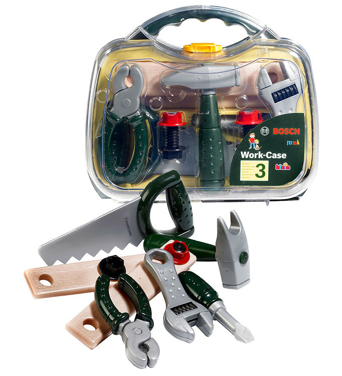 Bosch Mini Værktøjssæt - Legetøj - Mørkegrøn