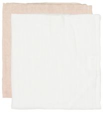 Carrés de mousseline CAMA Copenhagen - 2 Pack - 65x40 cm - Blanc Carrés de mousseline CAMA Copenhagen - 2 Pack - 65x40 cm - Blanc