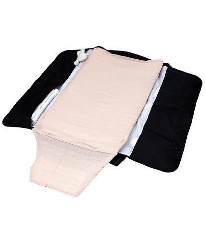 CAMA Copenhagen Muslin Cloths - 2-Pack - 65x40 cm - White/Pink