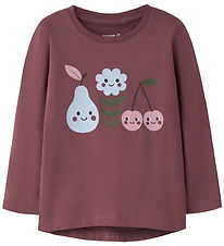 Name It Bluse - NmfVix - Wild Ginger/Fruits