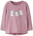 Name It Bluse - NmfVix - Lilas/Cats